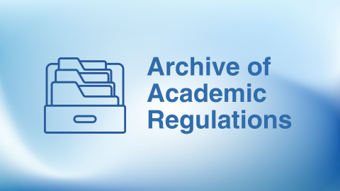 Archive of Academic Regulations